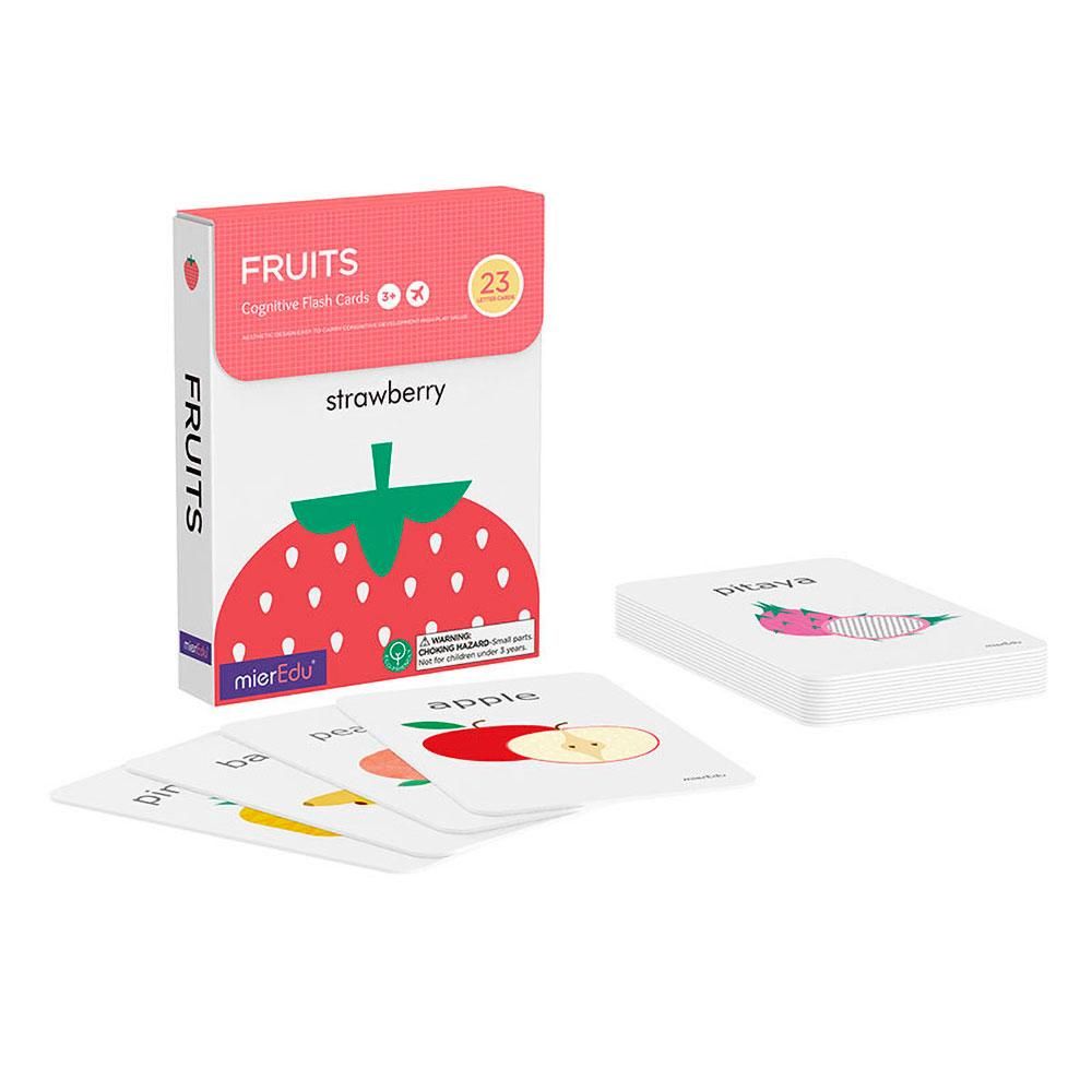 TARJETAS MIRO Y APRENDO- FRUTAS