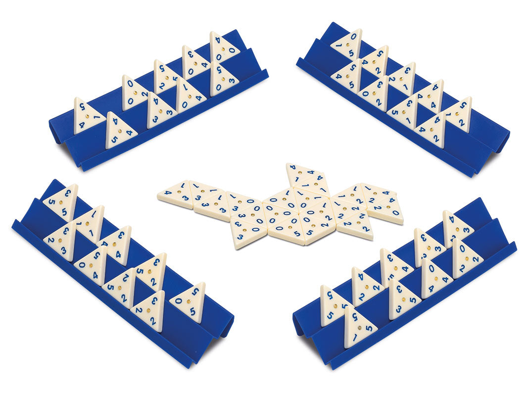 DOMINÓ TRIANGULAR -METAL BOX