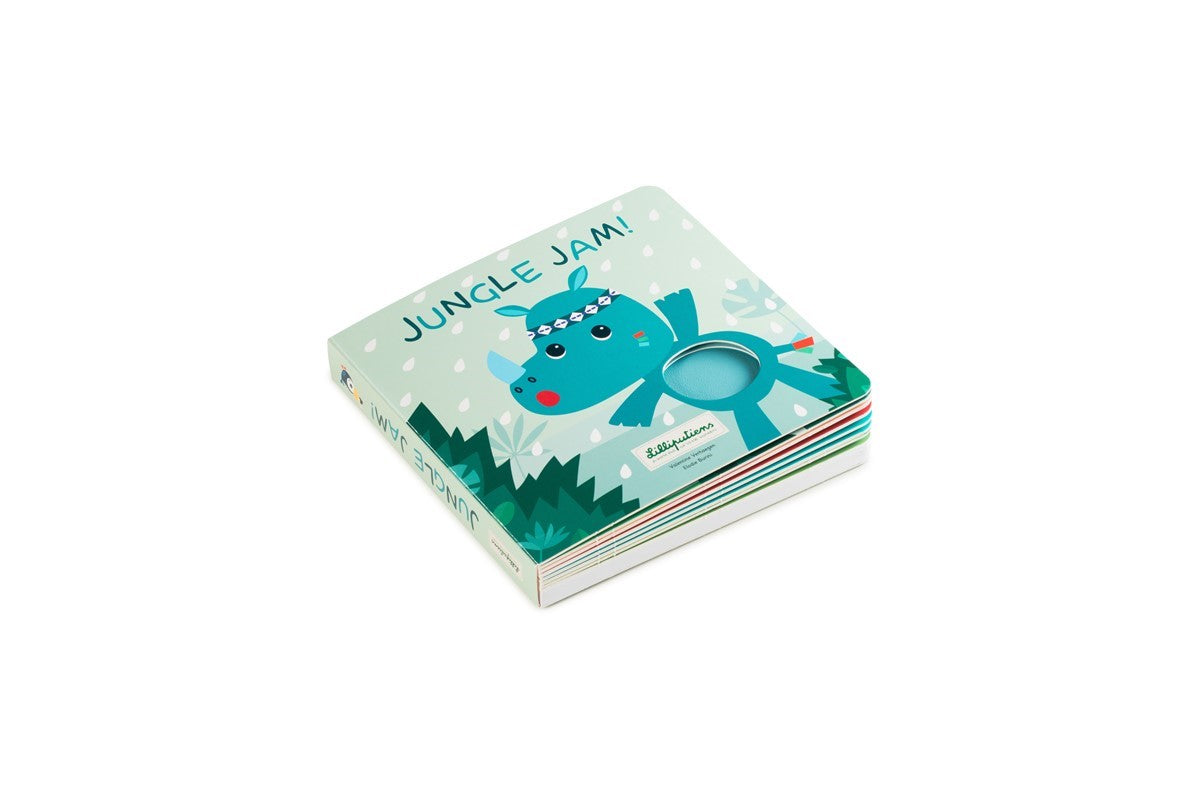LIBRO DE TEXTURAS Y SONIDOS LA JUNGLA - LILLIPUTIENS