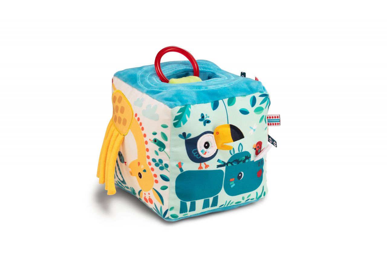 CUBO DE ACTIVIDADES - CON SONIDOS DELA JUNGLA - LILLIPUTIENS