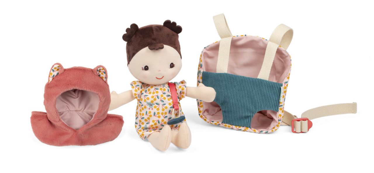 JEANNE - MUÑECA + PORTA BEBÉ - LILLIPUTIENS