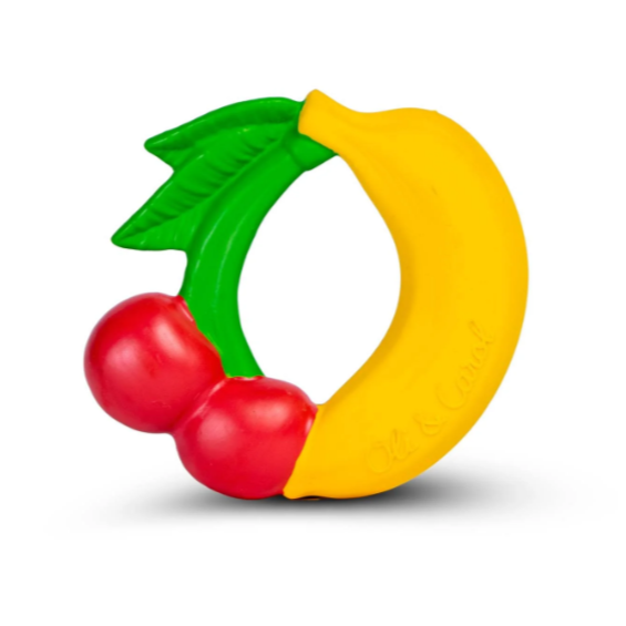 FRUIT TEETHING RING - ANILLO DE DENTICIÓN+JUGUETE DE BAÑO