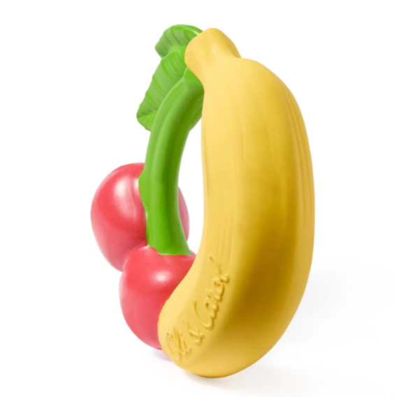 FRUIT TEETHING RING - ANILLO DE DENTICIÓN+JUGUETE DE BAÑO