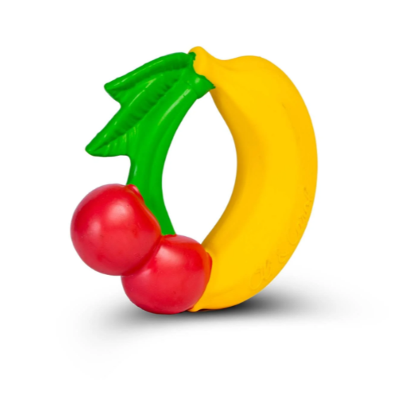 FRUIT TEETHING RING - ANILLO DE DENTICIÓN+JUGUETE DE BAÑO
