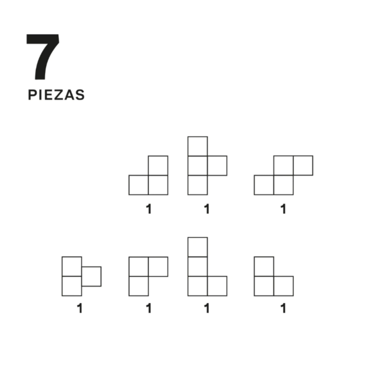 IMANIX CUBE- 7 PIEZAS + DESAFÍOS-