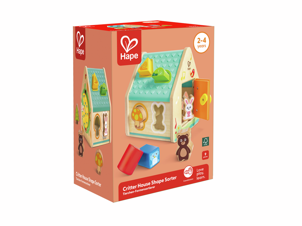 CASA DE ANIMALITOS - CLASIFICADOR DE FORMAS - HAPE