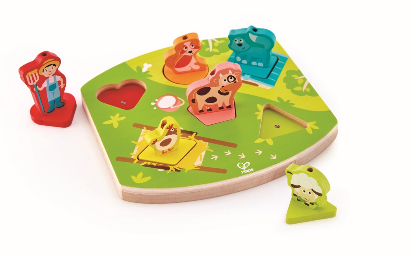 PUZZLE SONIDO DE GRANJA - HAPE