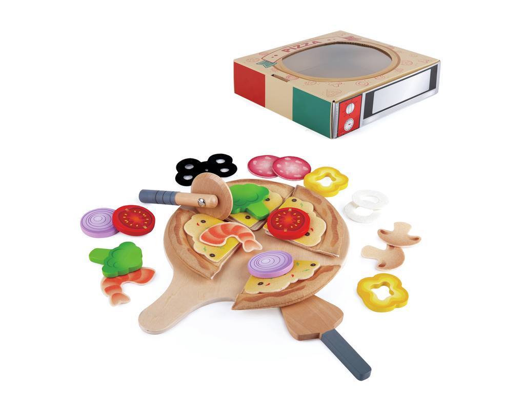 SET DE PIZZA CON INGREDIENTES - HAPE