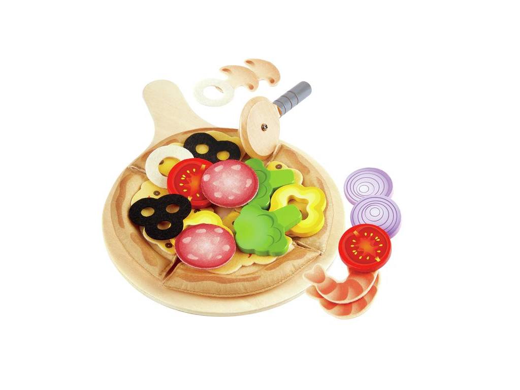 SET DE PIZZA CON INGREDIENTES - HAPE