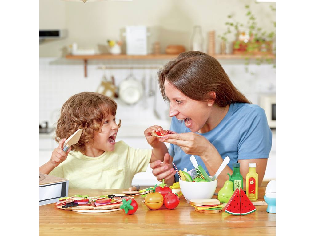 SET DE PIZZA CON INGREDIENTES - HAPE
