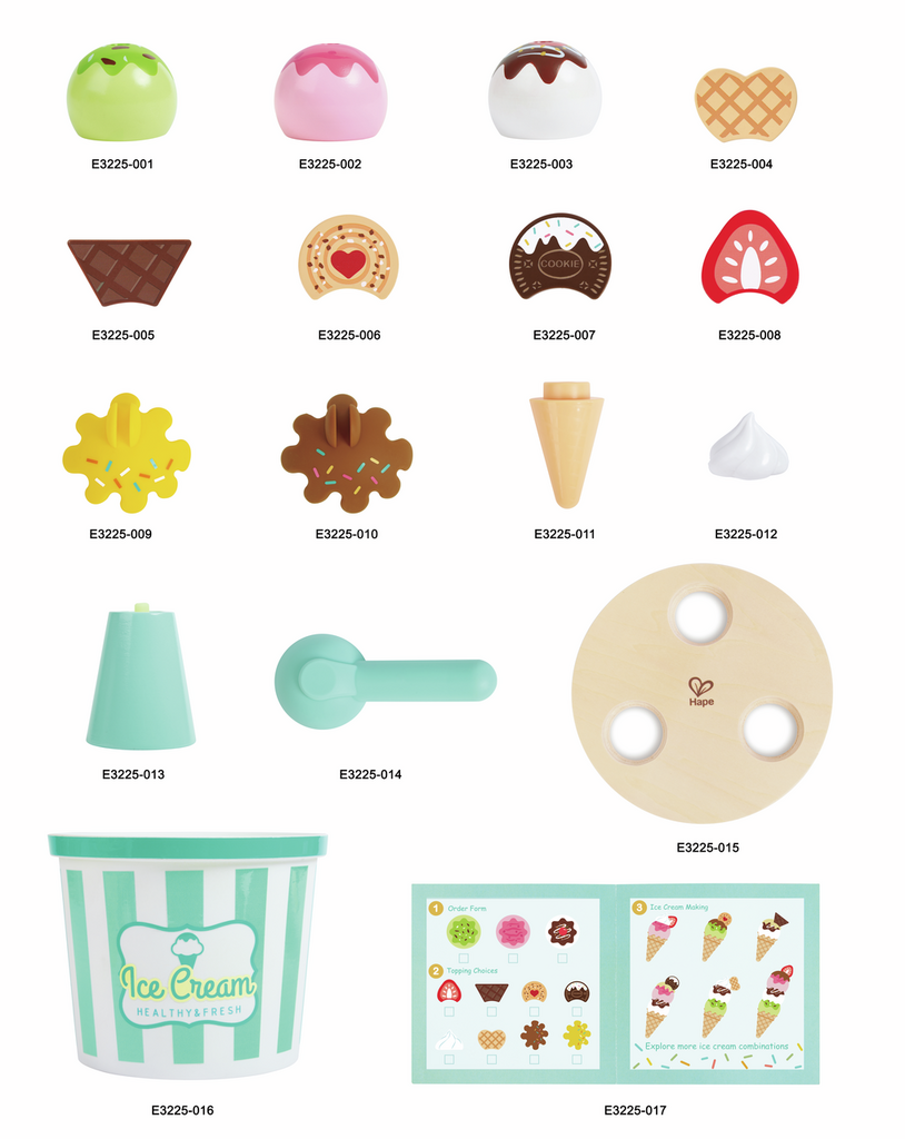 SET HELADERÍA - SCOOP & SERVE - HAPE