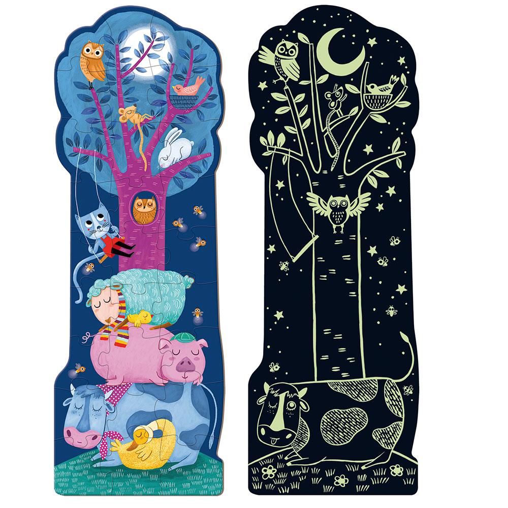 PUZZLE XXL REVERSIBLE- DÍA Y NOCHE - GOULA