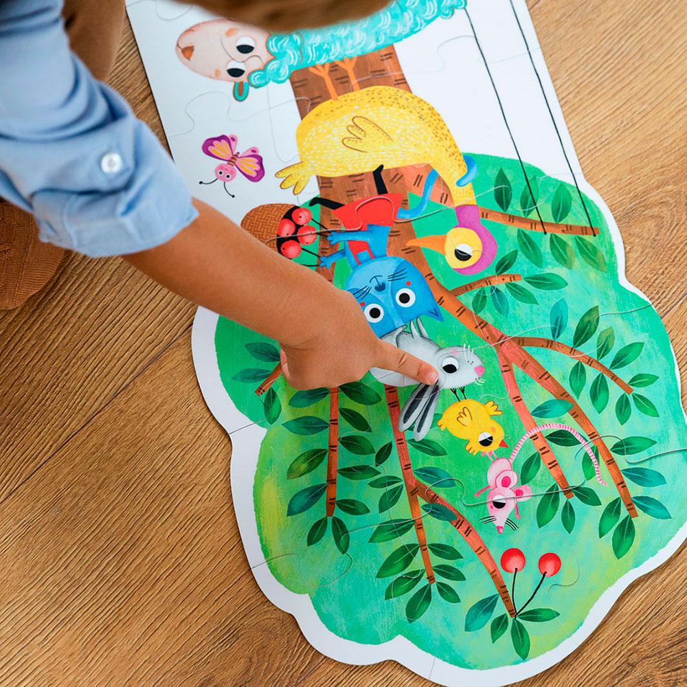 PUZZLE XXL REVERSIBLE- DÍA Y NOCHE - GOULA