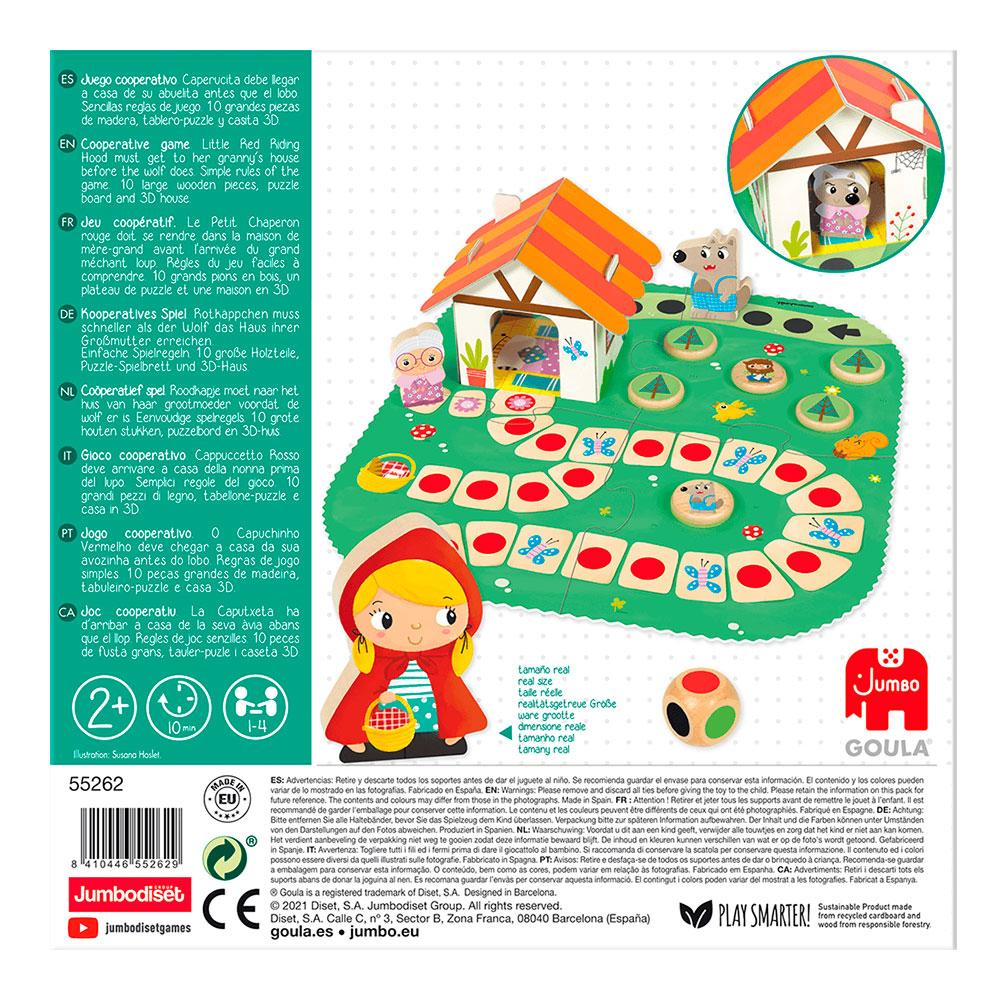 CAPERUCITA ROJA. JUEGO COOPERATIVO- GOULA