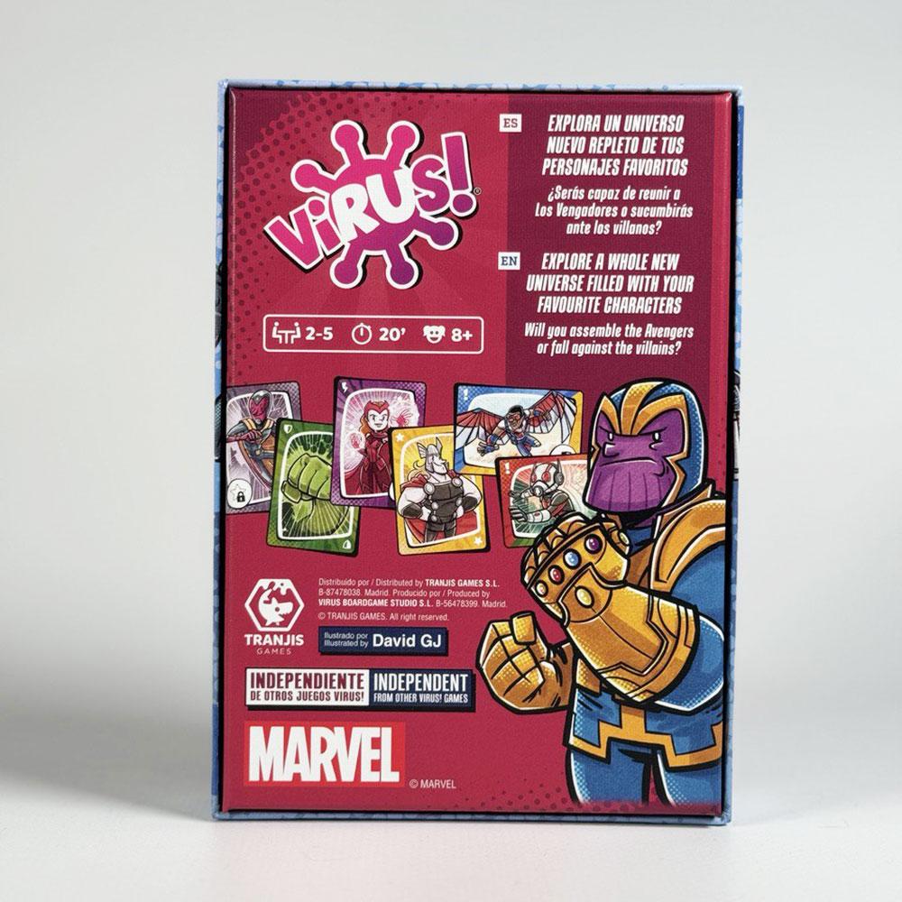 VIRUS MARVEL - JUEGO DE CARTAS -