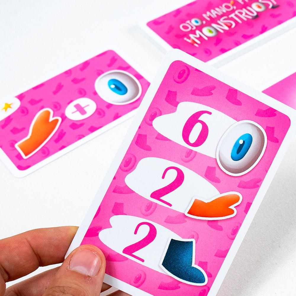 OJO, MANO, PATA ¡MONSTRUO! -ÁTOMO GAMES