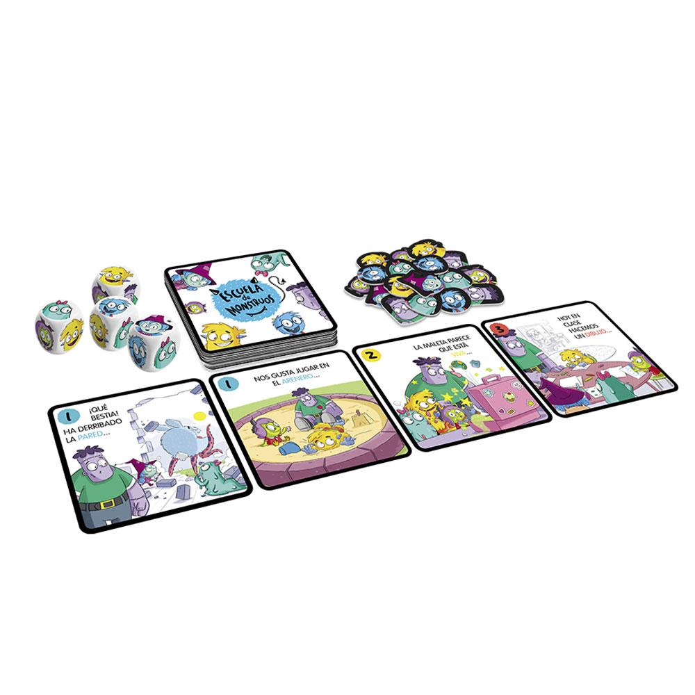 ESCUELA DE MONSTRUOS - EL JUEGO DE MESA- ÁTOMO GAMES