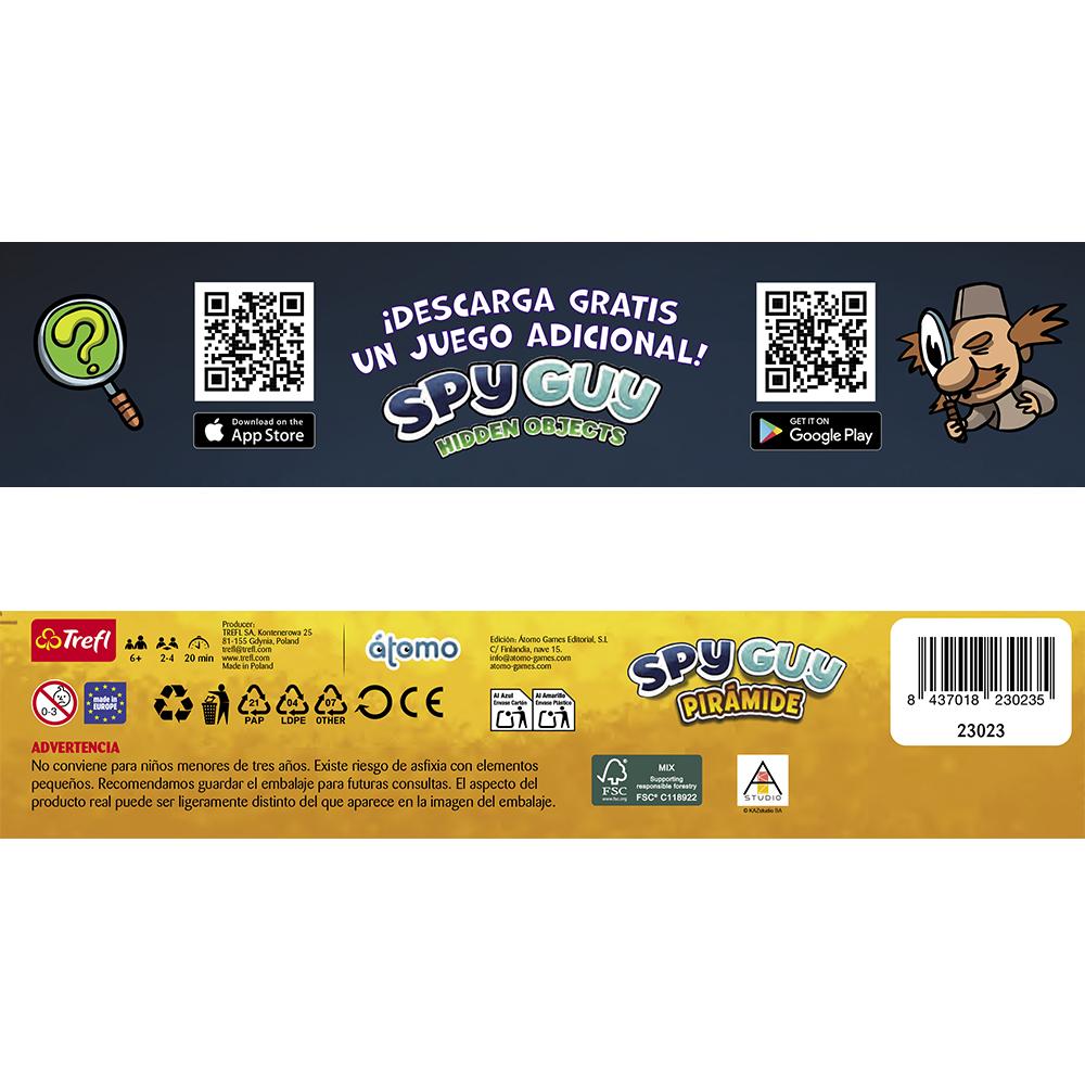 SPY GUY PIRÁMIDE - PEQUEÑO DETECTIVE -ÁTOMO GAMES -