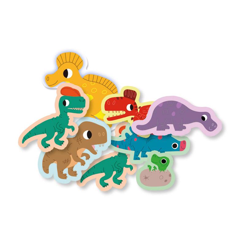 MI PEQUEÑO ESTUCHE DE GOMETS - DINOSAURIOS - AUZOU