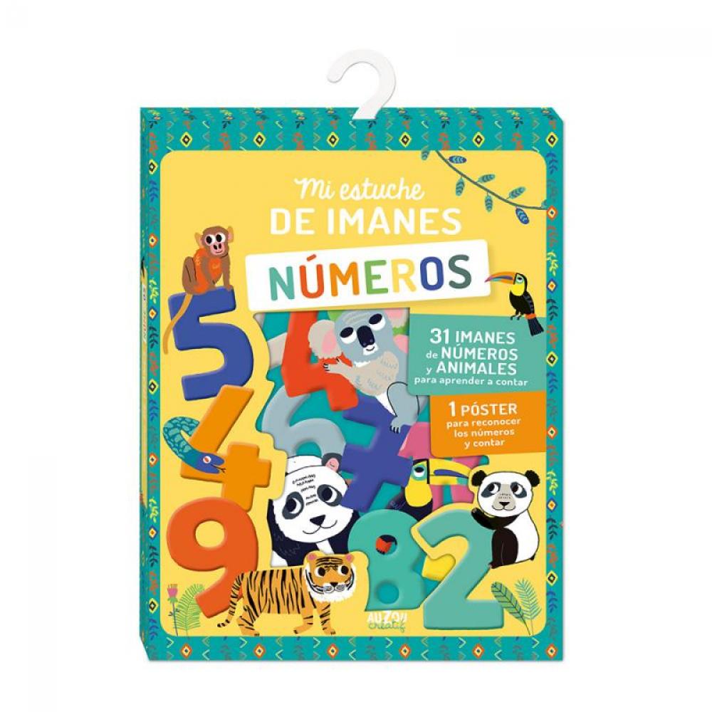 MI ESTUCHE DE IMANES: NÚMEROS