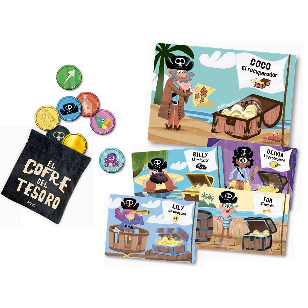 JUEGO EL COFRE DEL TESORO - AUZOU