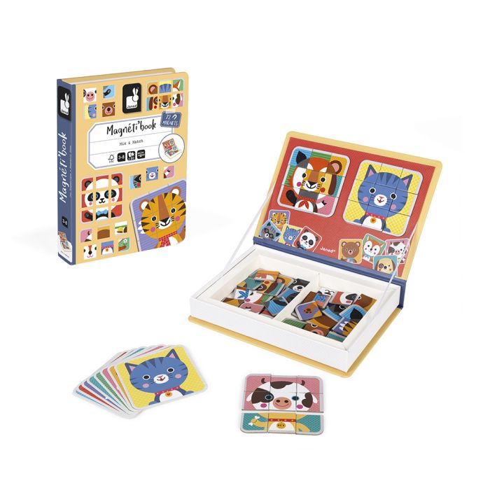 MagnetiBook- MIX & MATCH -ANIMALES