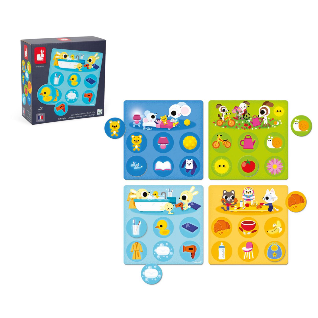 LOTERÍA EN CASA - MIS PRIMEROS JUEGOS DE MESA- JANOD