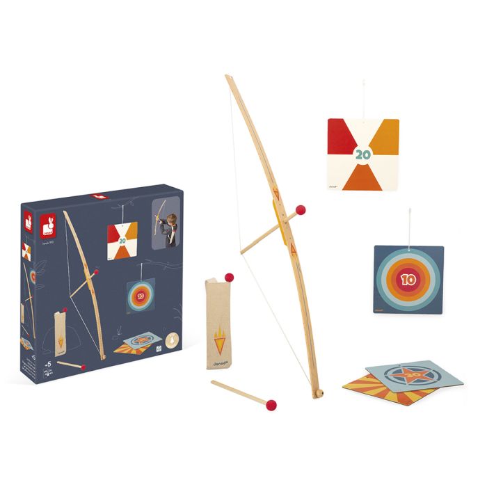 SET DE TIRO CON ARCO EN MADERA - JANOD -