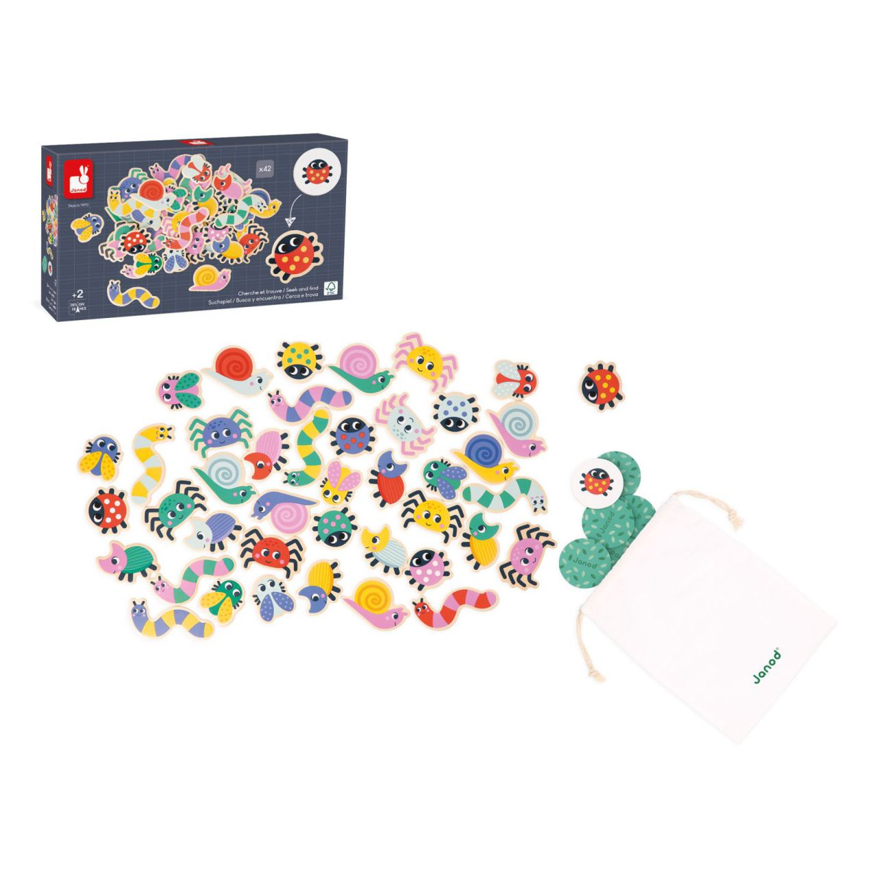 BUSCA Y ENCUENTRA - EL JARDÍN - JUEGOS PEDAGÓGICOS JANOD -