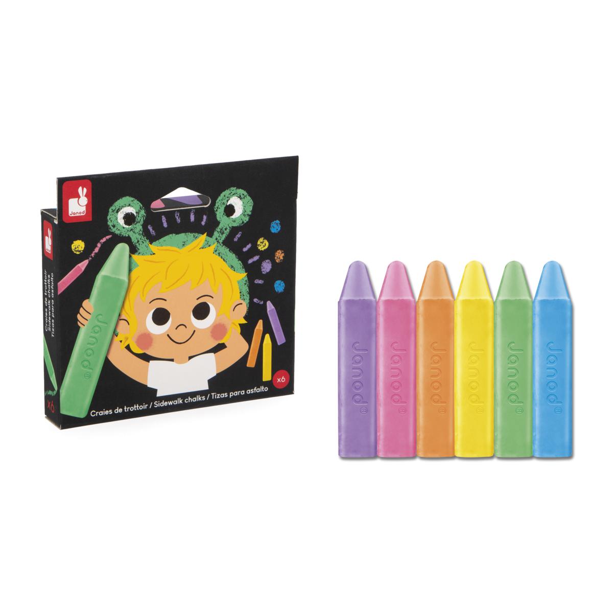 TIZAS PARA ASFALTO - PACK X 6 UNIDADES- JANOD