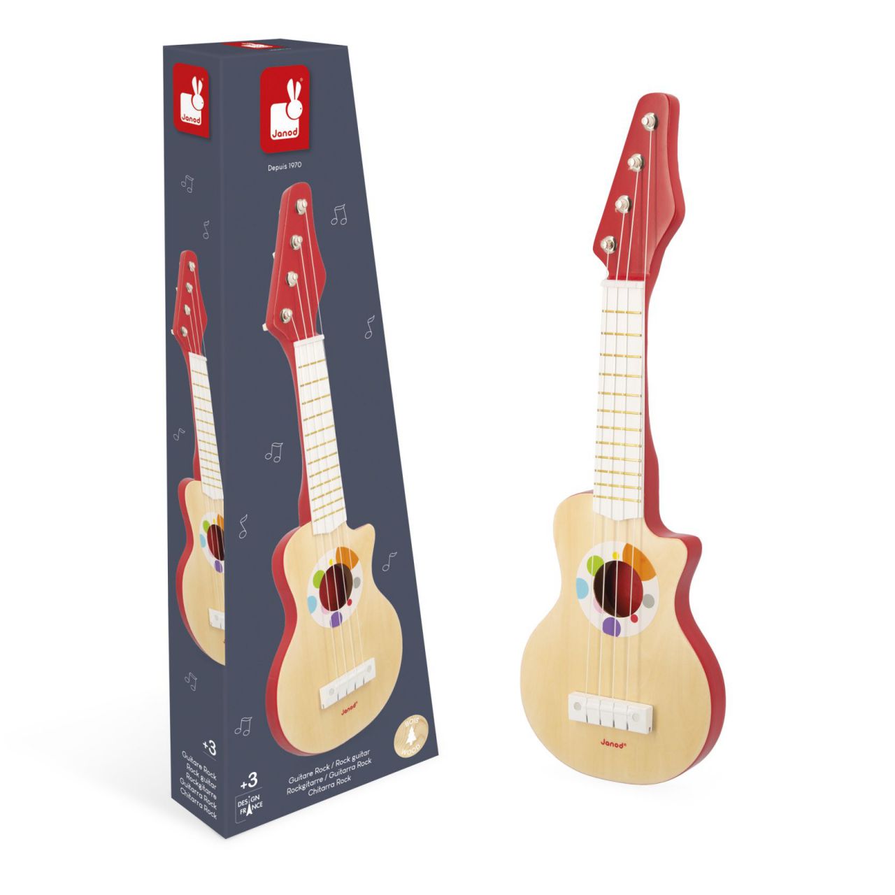 GUITARRA ROCK CONFETTI - JANOD -