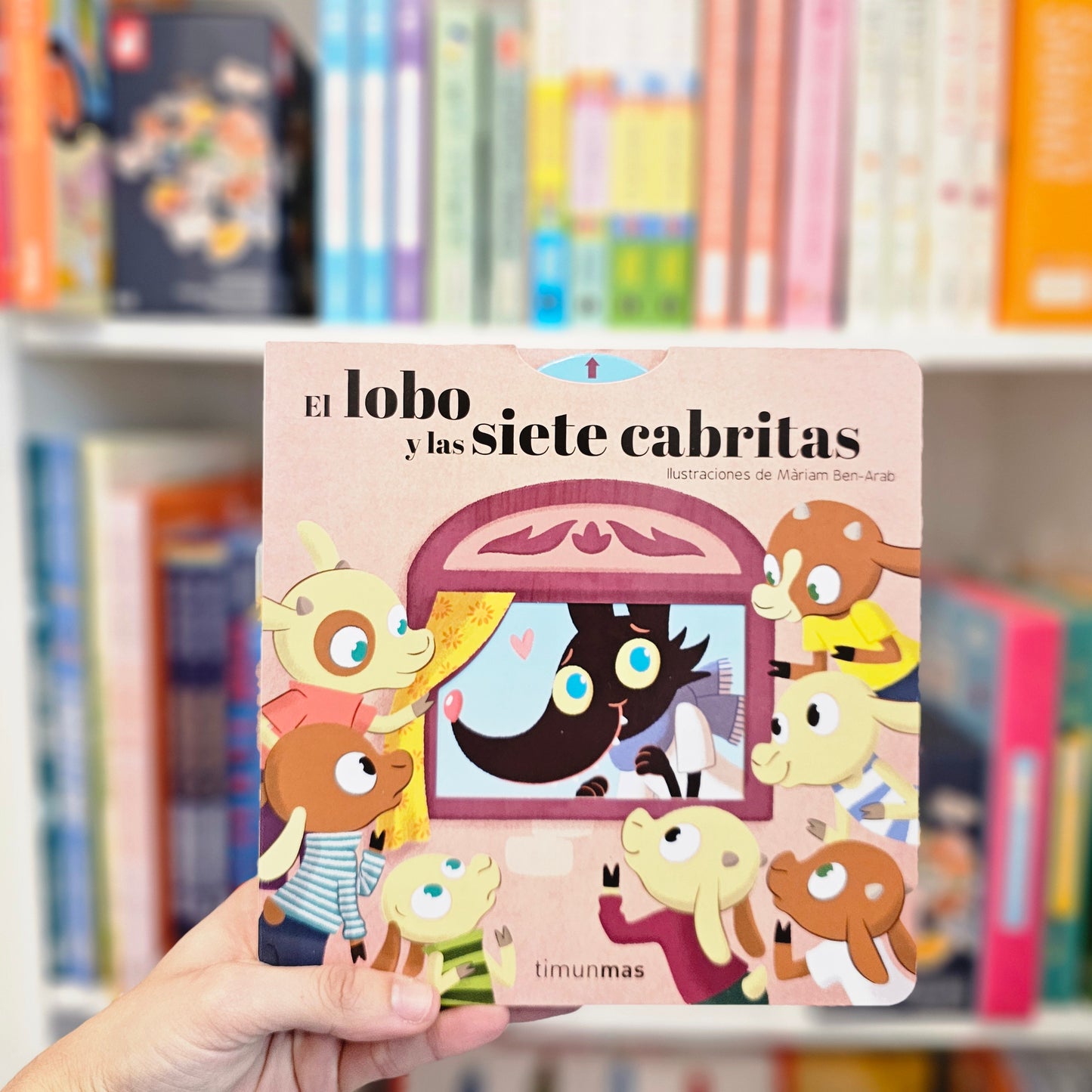 EL LOBO Y LOS SIETE CABRITOS- CUENTO CON MECANISMOS