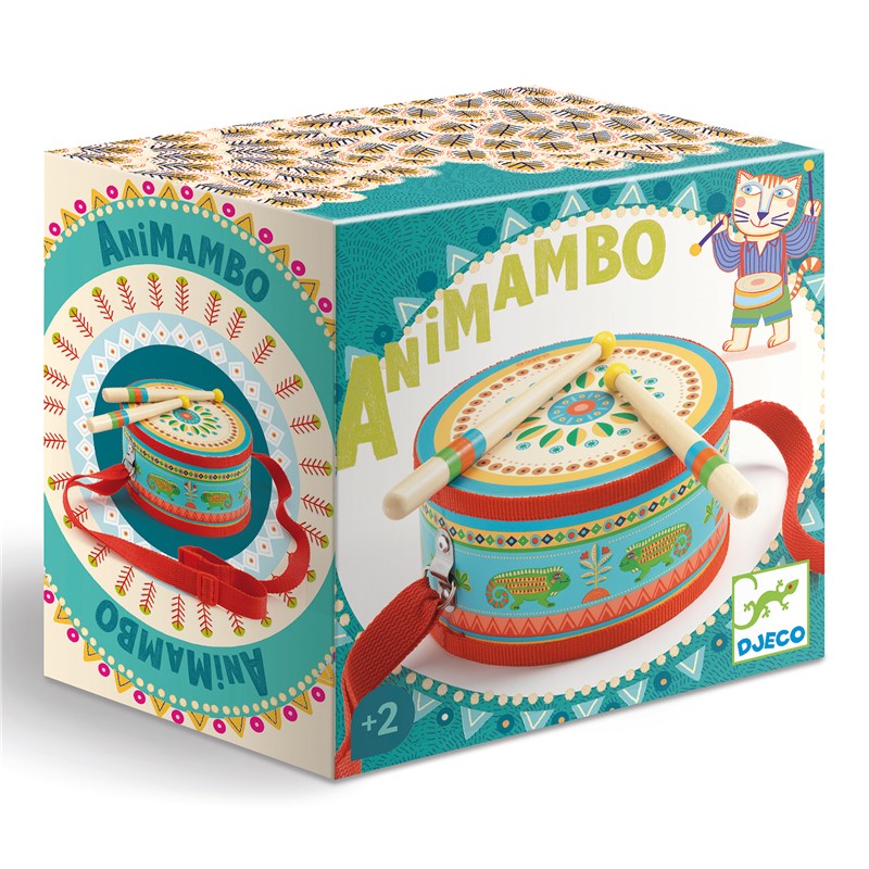 TAMBOR DE MADERA- ANIMAMBO