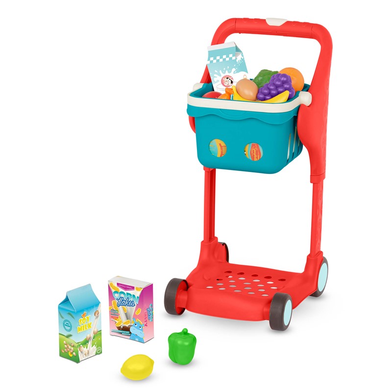 CARRITO DE COMPRAS MUSICAL CON ACCESORIOS