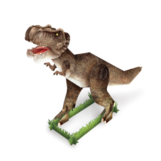 TIRANOSAURIO - MAQUETA 3D + LIBRO - MANOLITO BOOKS