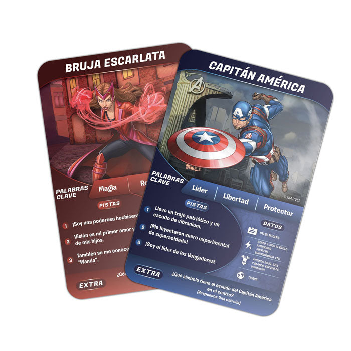 ADIVINA EN 10 - MARVEL