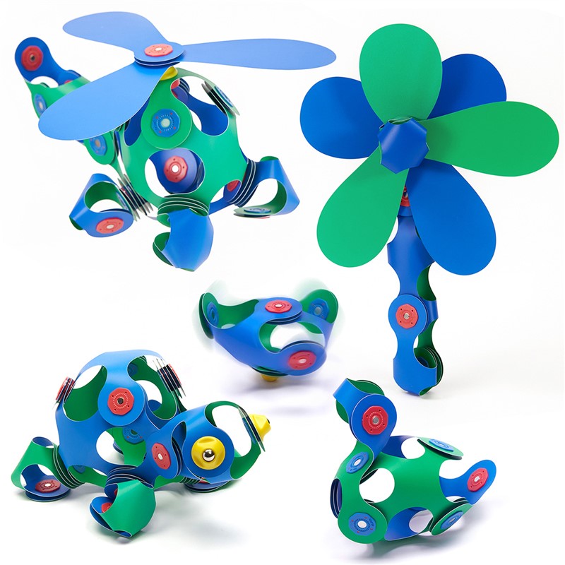 CLIXO CREW PACK- GREEN+BLUE - 30 PIEZAS