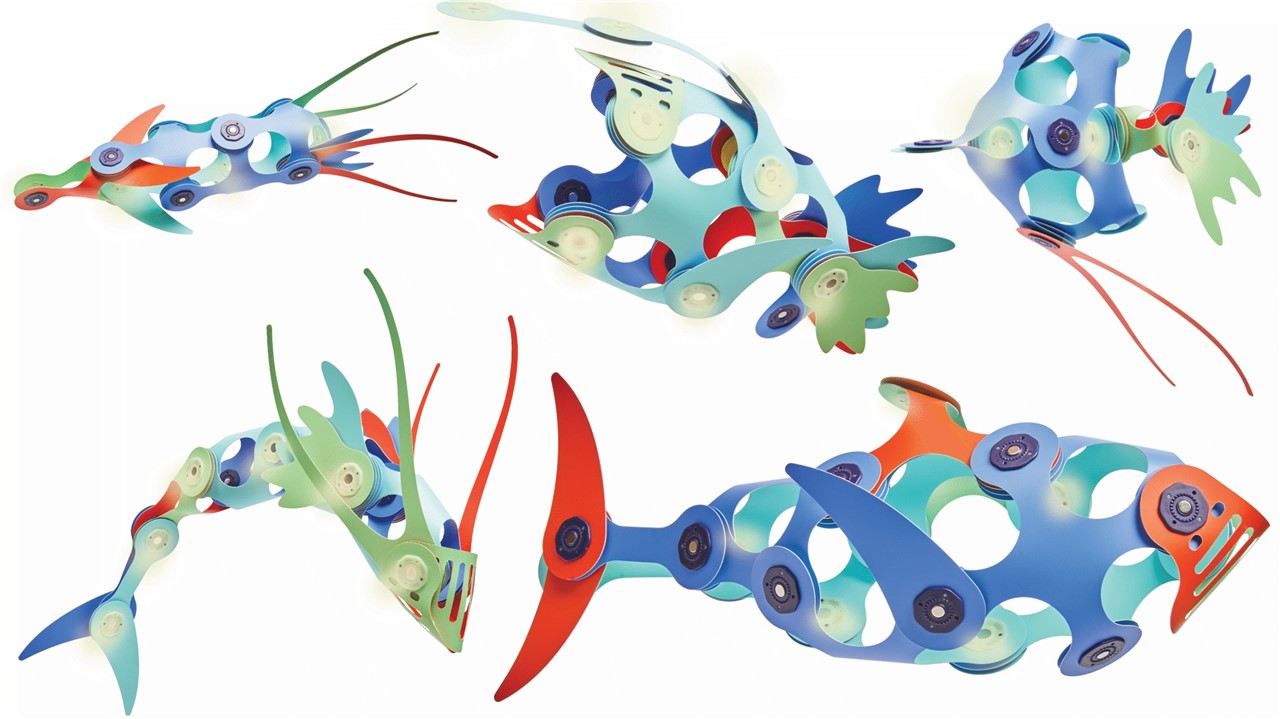 CLIXO - OCEAN CREATURES PACK - 24 PIEZAS