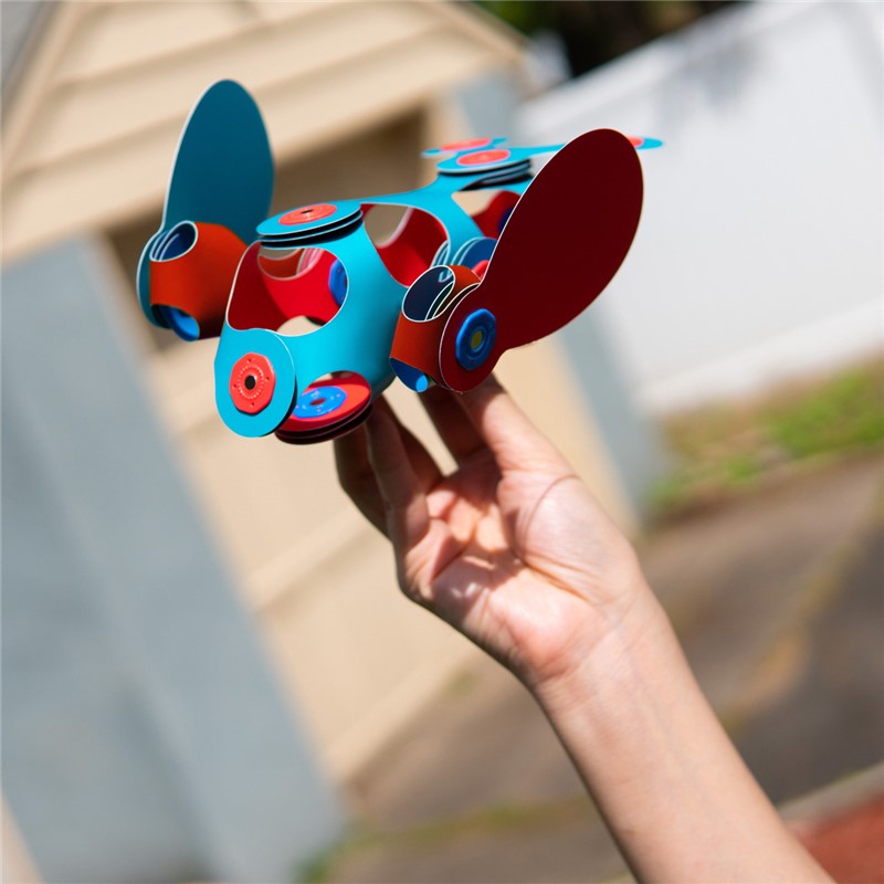 CLIXO ITSY PACK- FLAMINGO/TURQUESA - 18 PIEZAS
