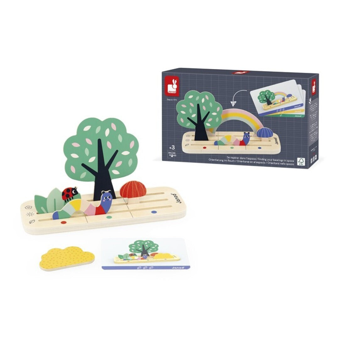 EL JARDÍN- ORIENTARE EN EL ESPACIO- JUEGOS PEDAGÓGICOS JANOD