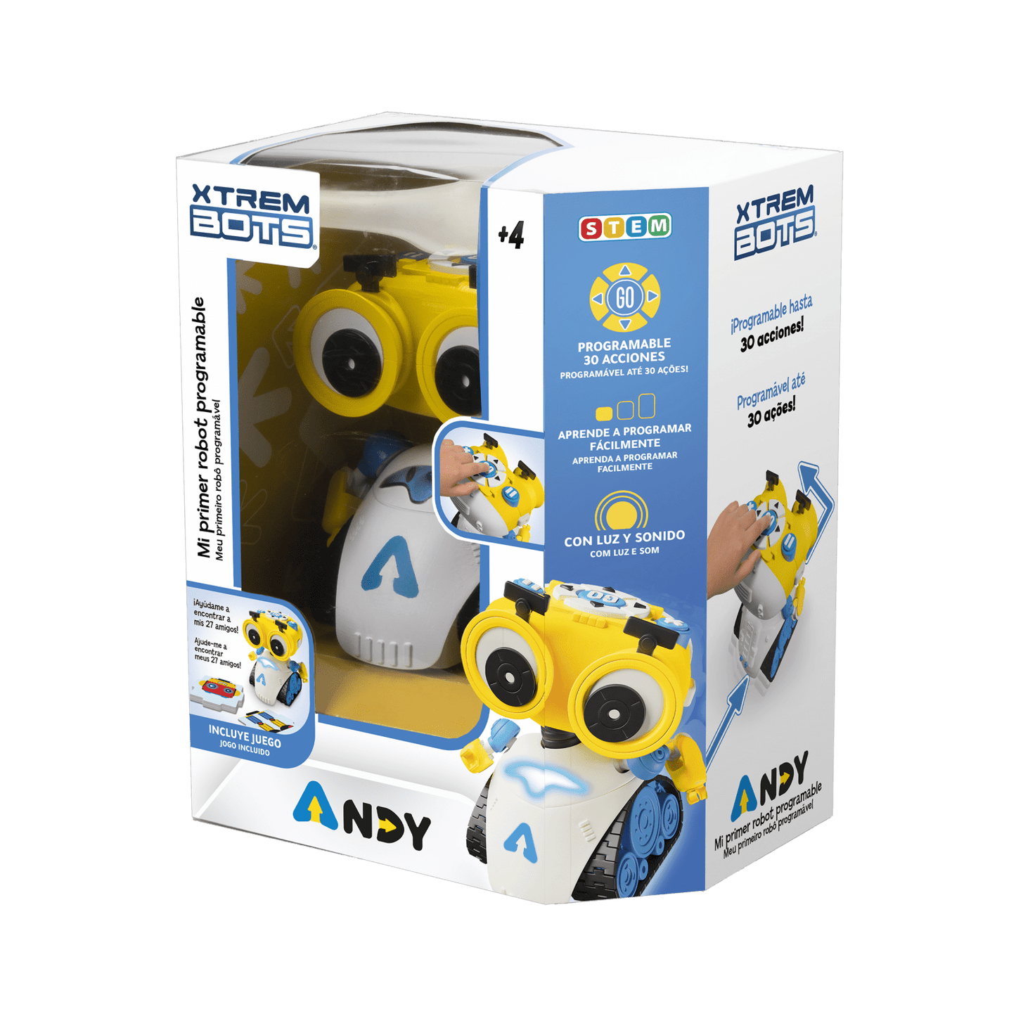 ANDY - MI PRIMER ROBOT PROGRAMABLE - XTREM BOTS