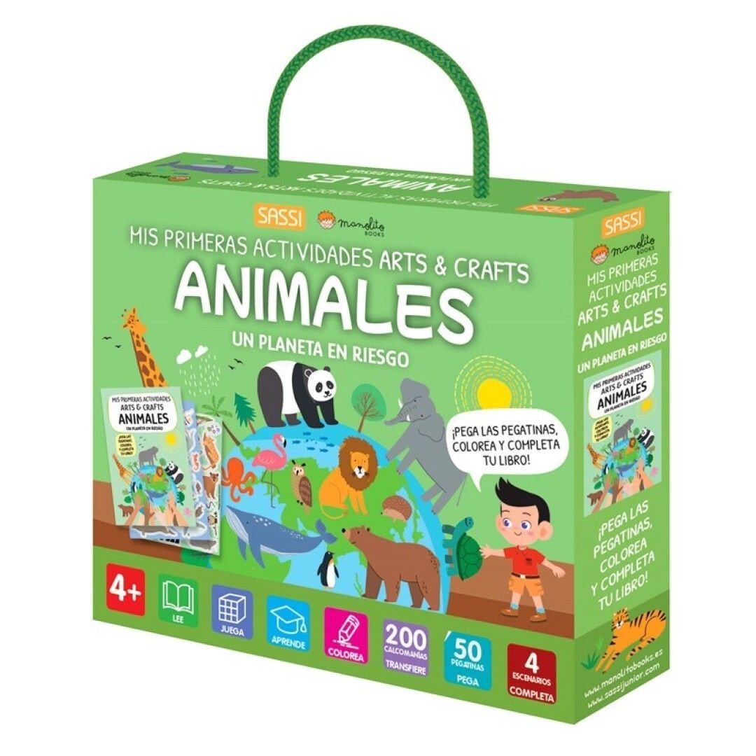 ANIMALES, UN PLANETA EN RIESGO - ARTS & CRAFTS - MANOLITO BOOKS