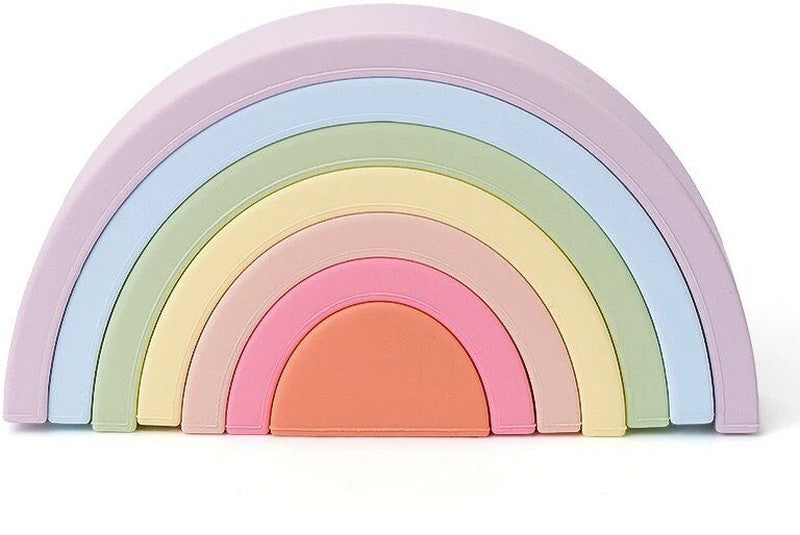 APILABLE SILICONA - RAINBOW PASTEL -WEIBO