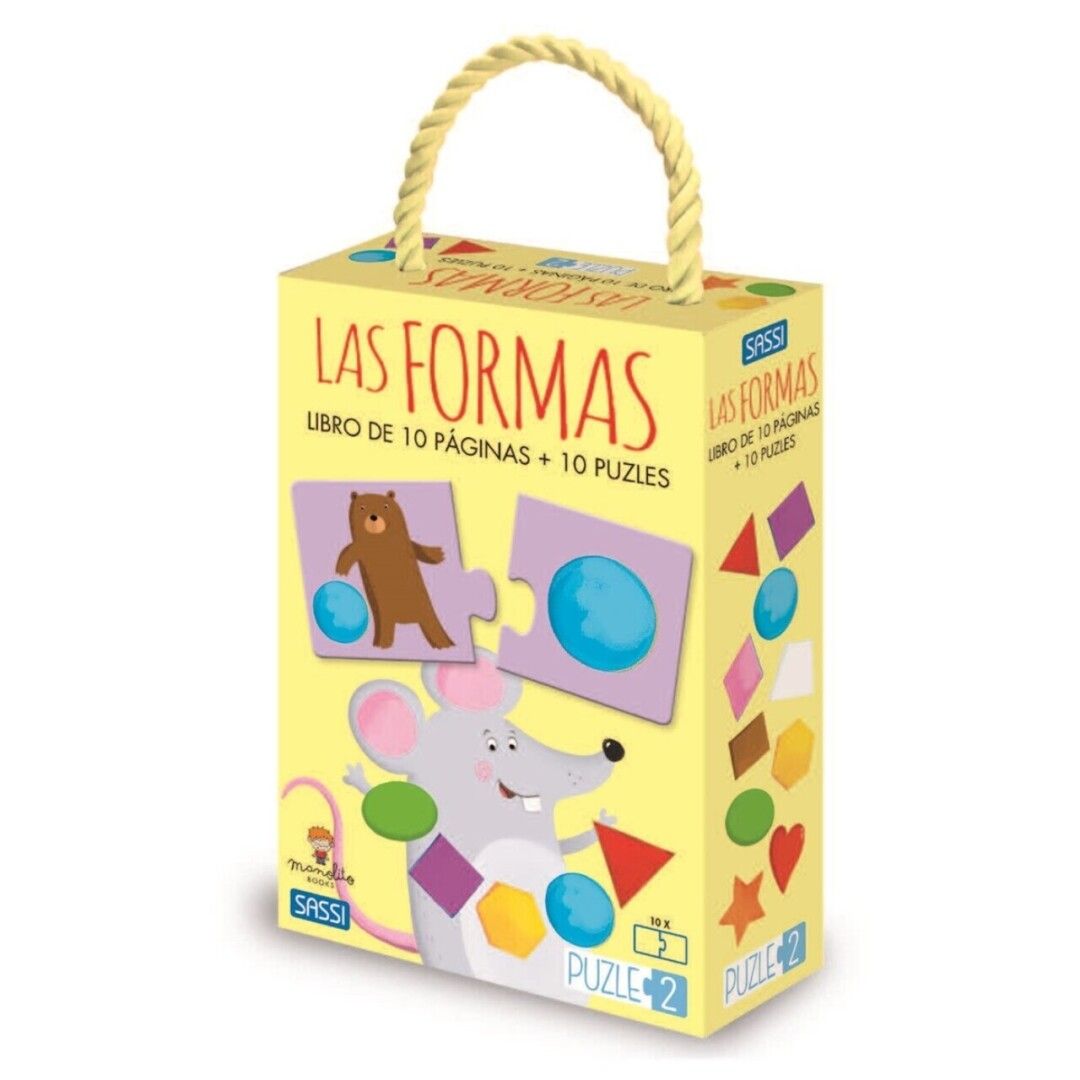 LAS FORMAS - LIBRO + 10 PUZZLES - MANOLITO BOOK