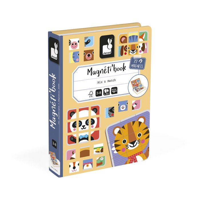 MagnetiBook- MIX & MATCH -ANIMALES