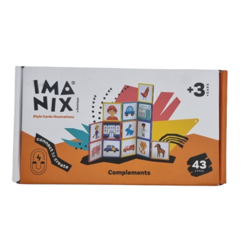 IMANIX TARJETAS MAGNÉTICAS- ILUSTRACIONES - 43 PIEZAS