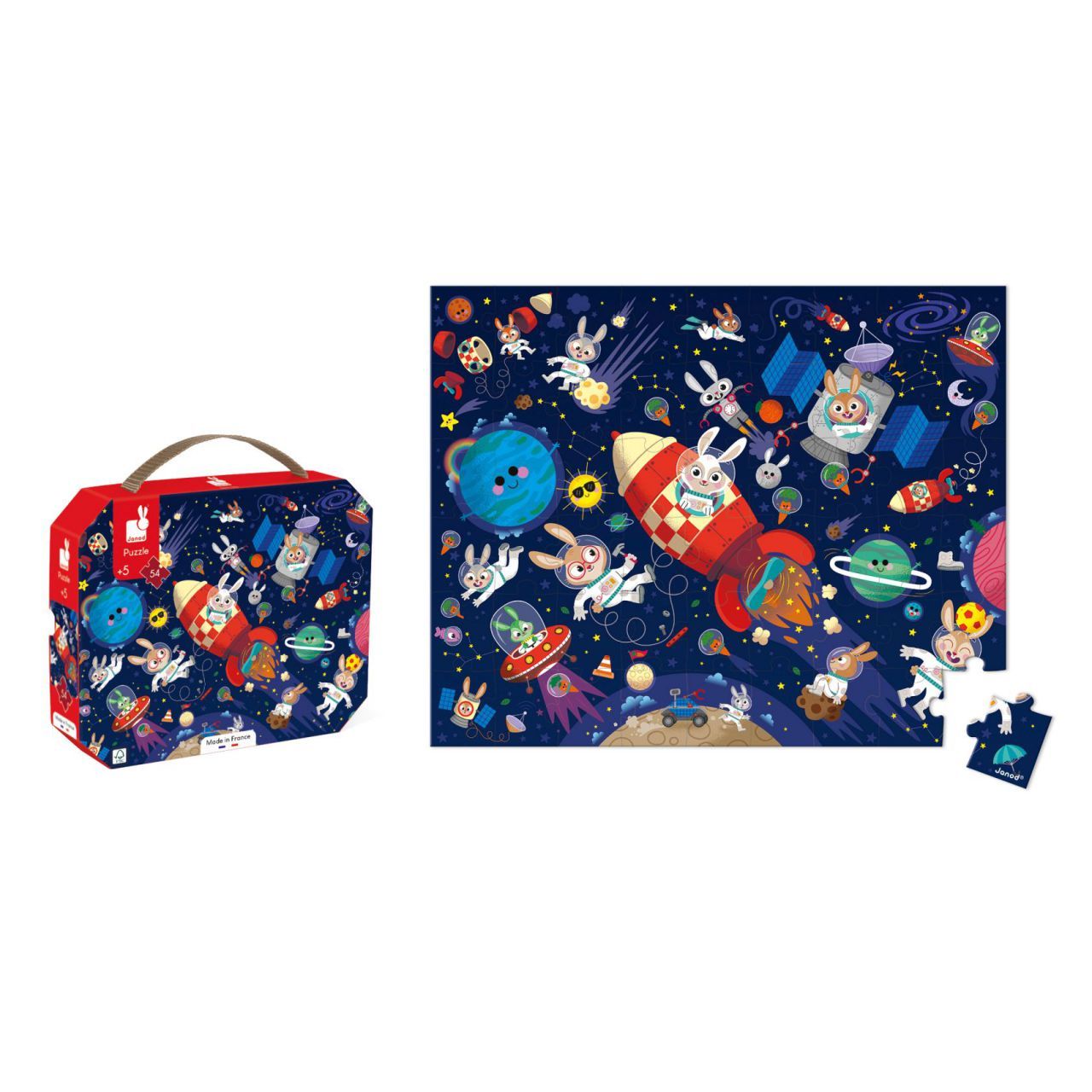 PUZZLE COHETE - 54 PIEZAS - JANOD