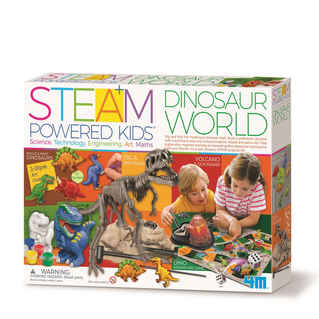 EL MUNDO DE LOS DINOSAURIOS - KIT STEAM-