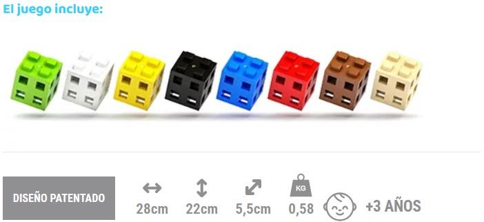 MELI CUBE - 100 PIEZAS -