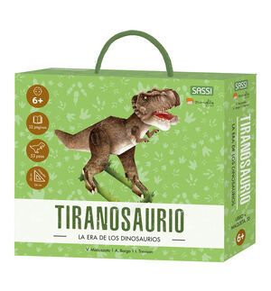 TIRANOSAURIO - MAQUETA 3D + LIBRO - MANOLITO BOOKS